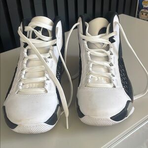 Nike Air Zoom Black and White Basketball Sneakers